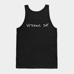 Veterans Day Tank Top